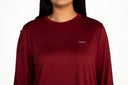 Lightweight top - Burgundy