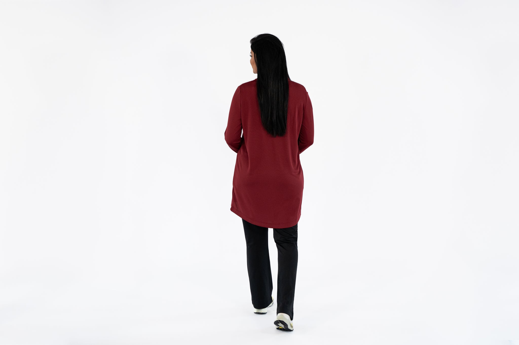 Light weight top - Burgundy